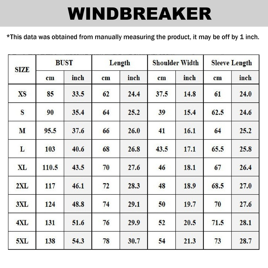 Buffalo Retro Windbreaker Limited Edition NCVD16122503