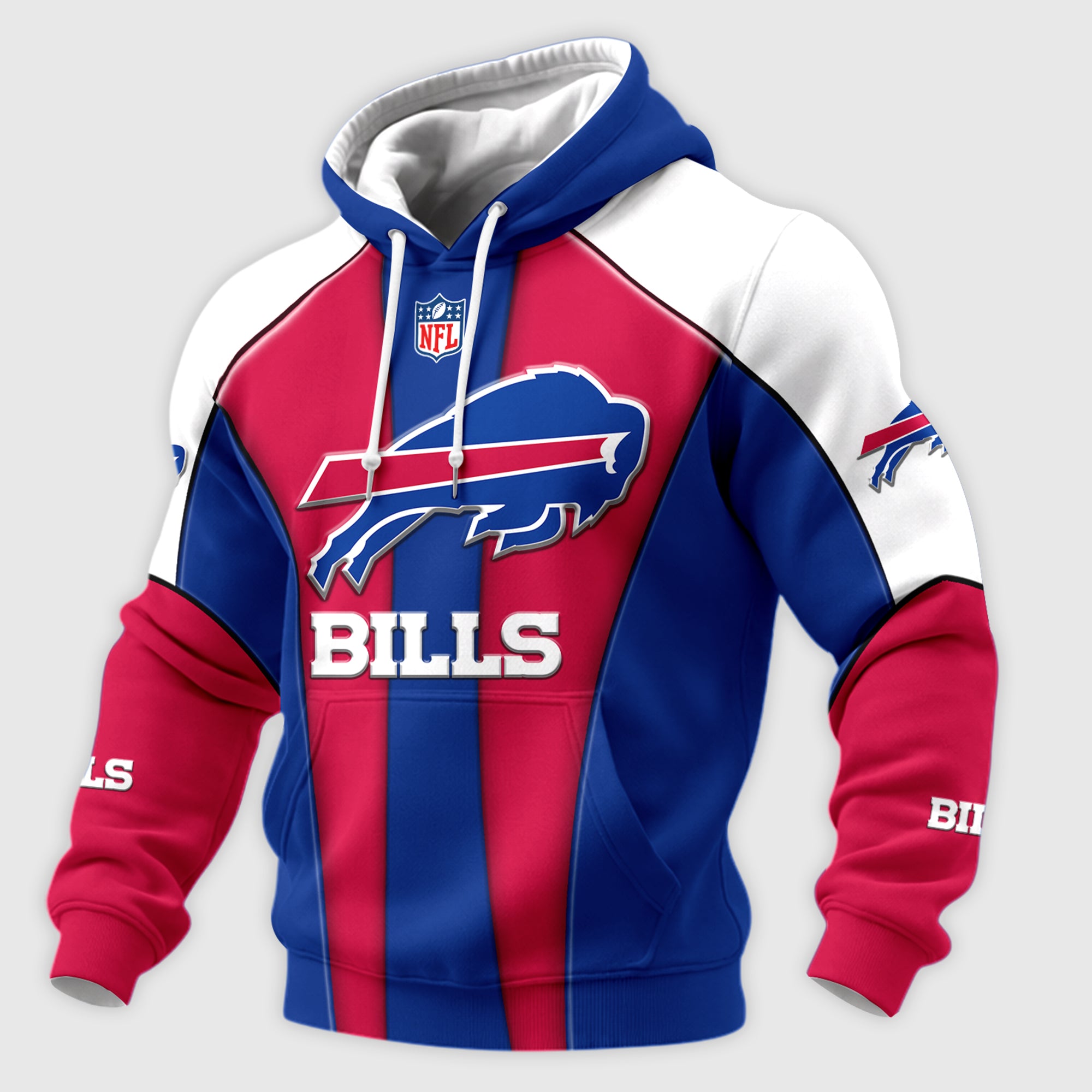 Buffalo Retro Hoodie Limited Edition NCVD16122502