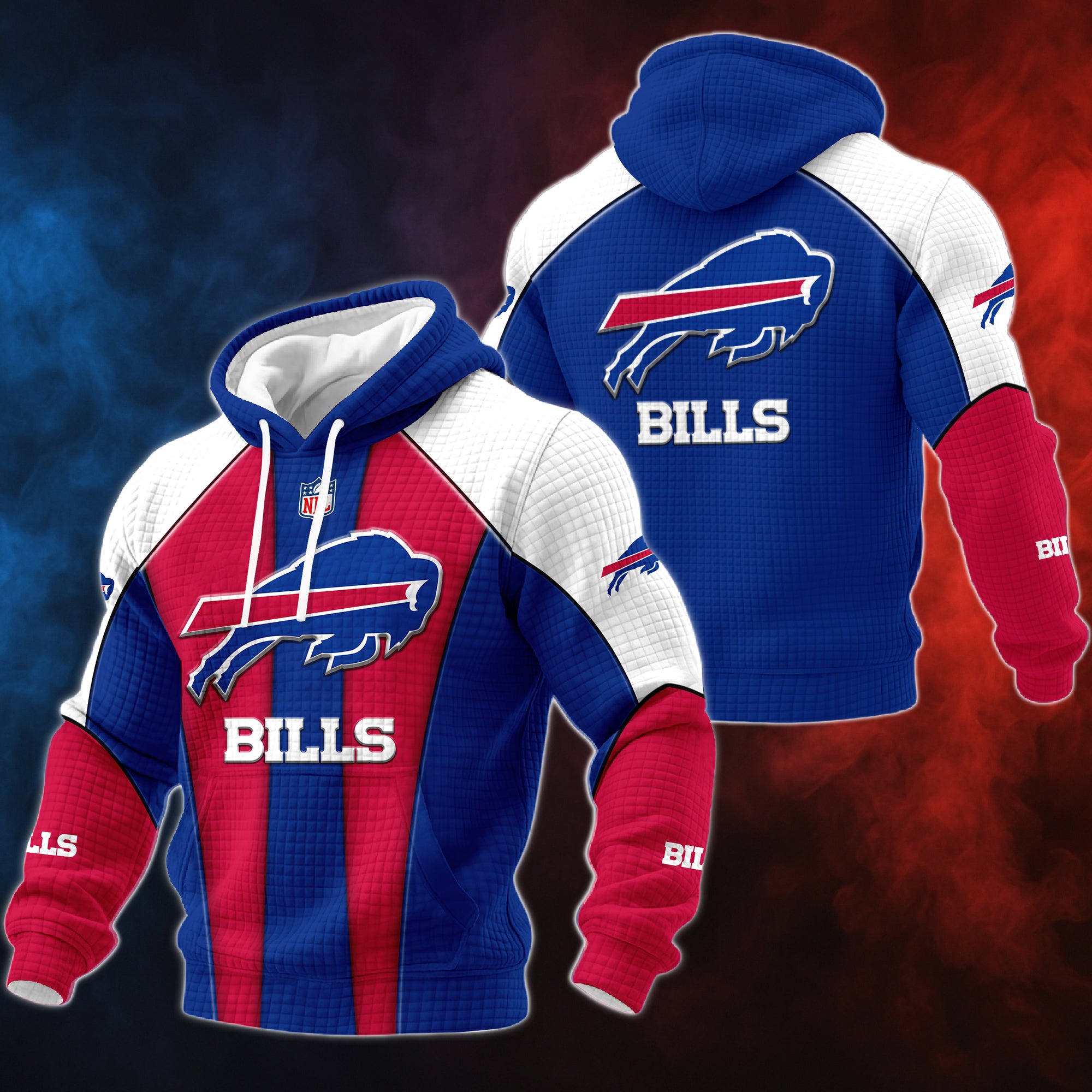 Buffalo Retro Waffle Hoodie Limited Edition NCVD19122501