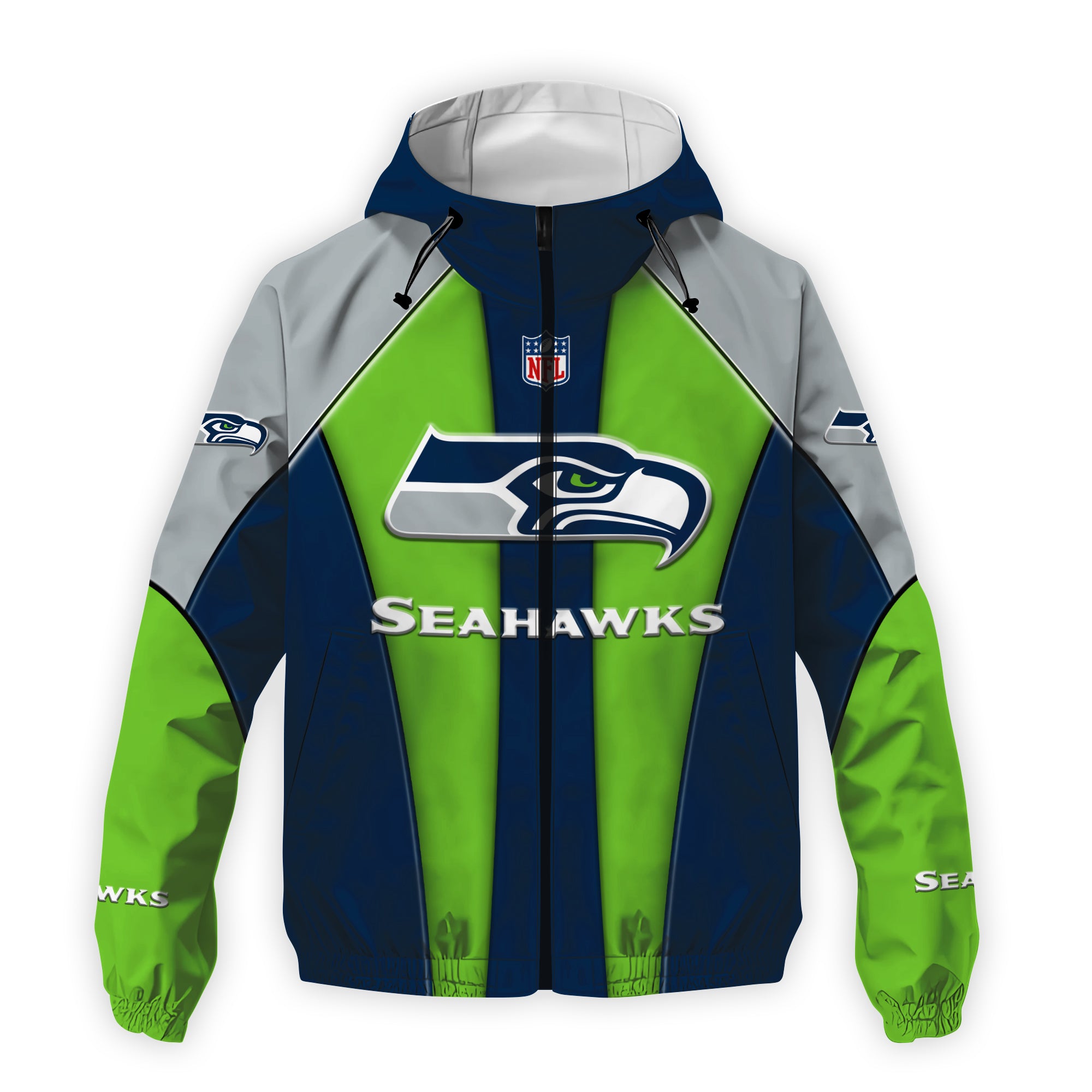 Seattle Retro Windbreaker Limited Edition NCVD07012602
