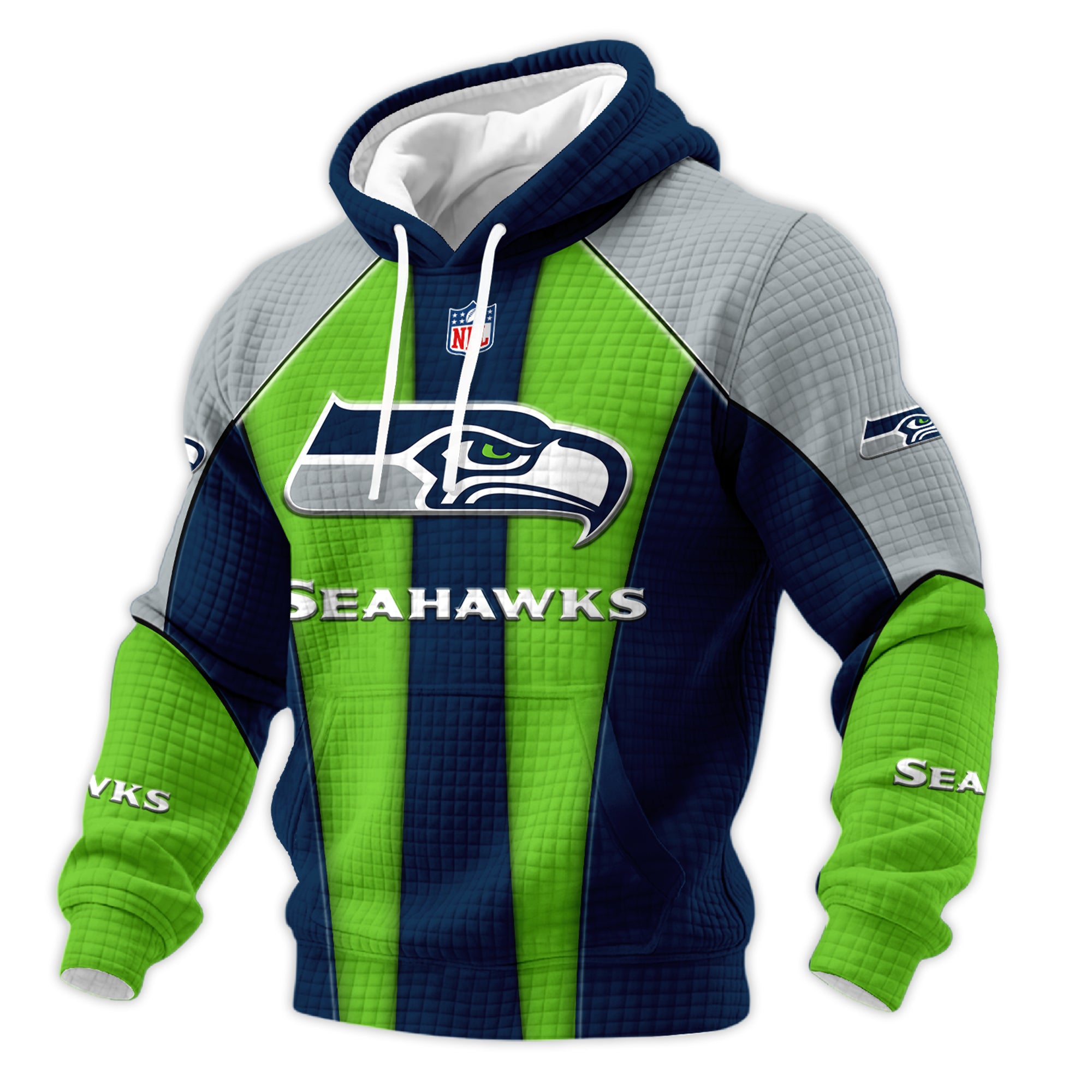 Seattle Retro Waffle Hoodie Limited Edition NCVD07012603