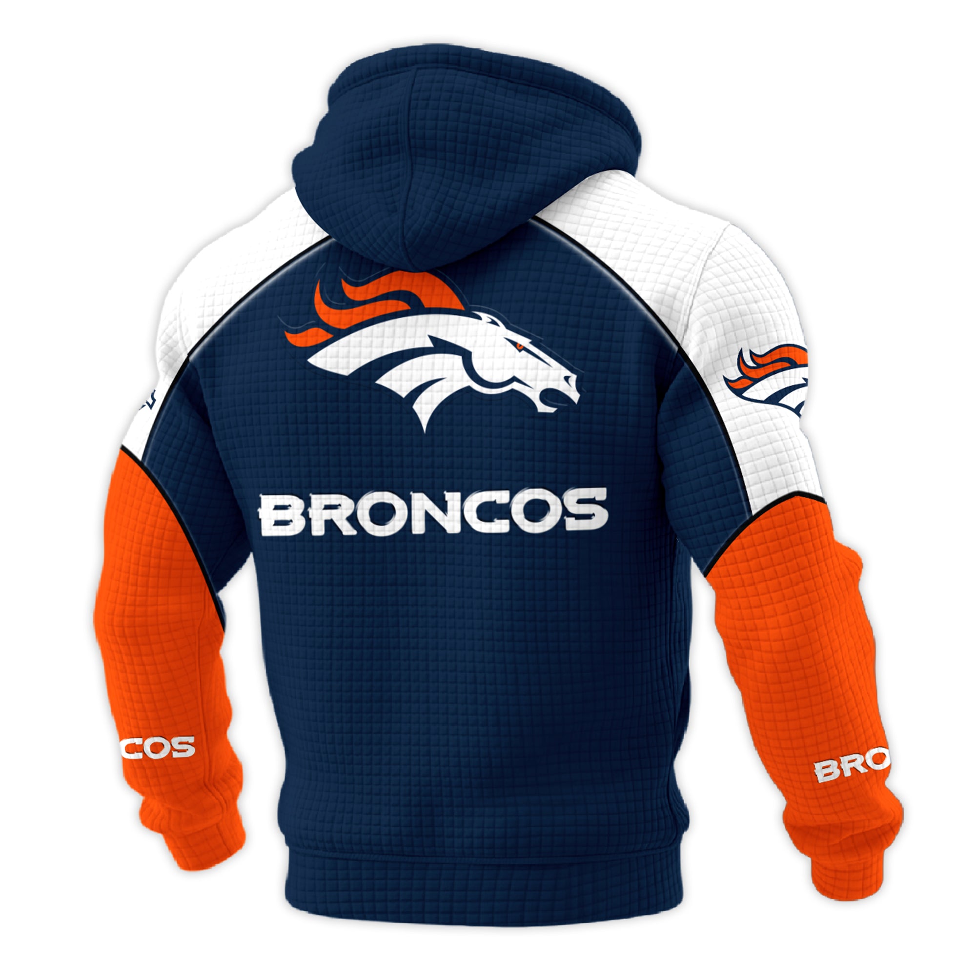 Denver Retro Waffle Hoodie Limited Edition NCVD07012606