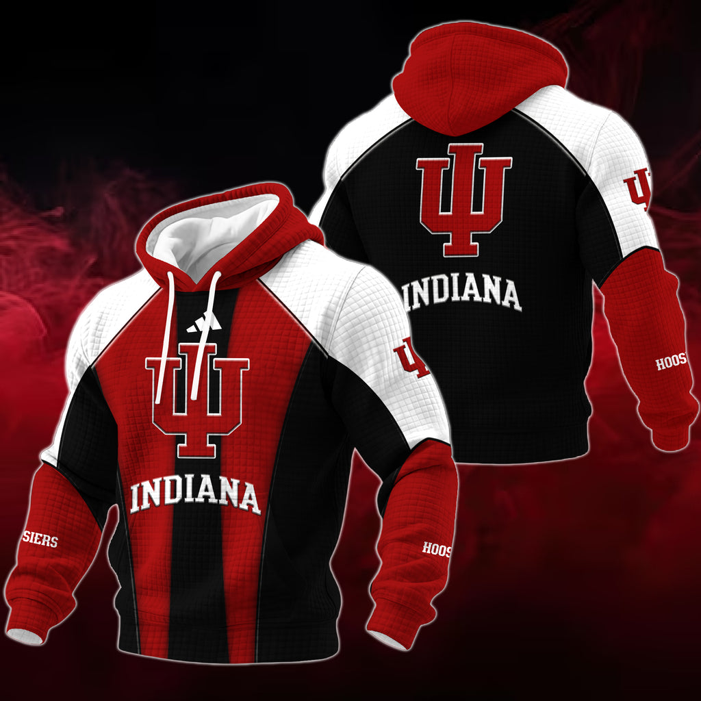 Indiana Retro Waffle Hoodie Limited Edition NCVD12012603