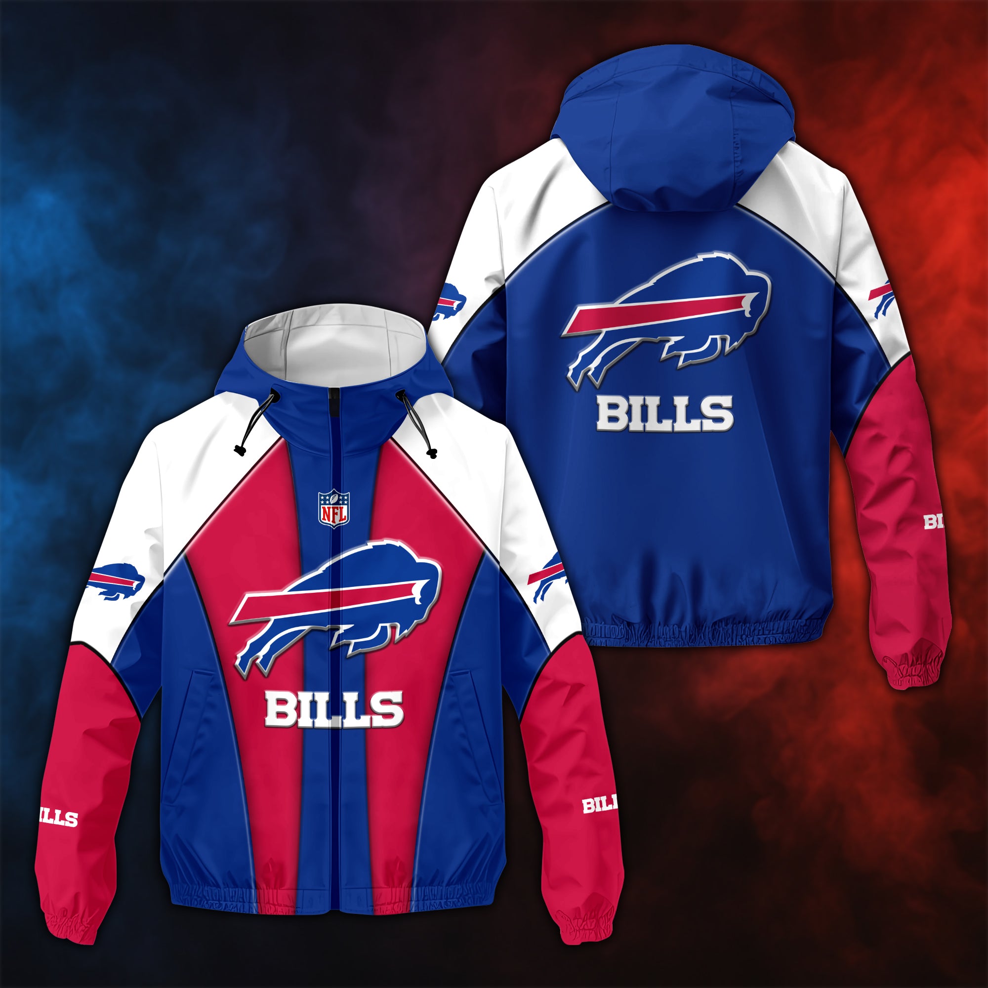 Buffalo Retro Windbreaker Limited Edition NCVD16122503