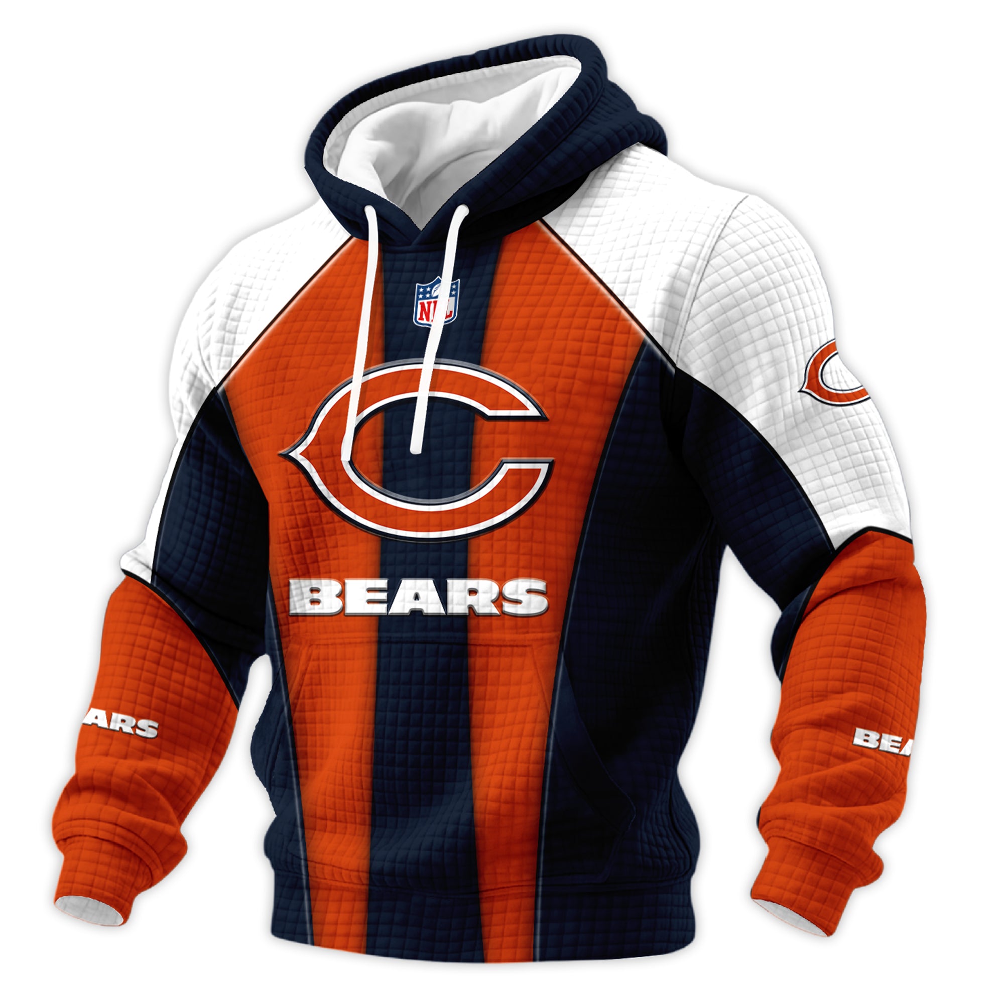 Chicago Retro Waffle Hoodie Limited Edition NCVD09012611