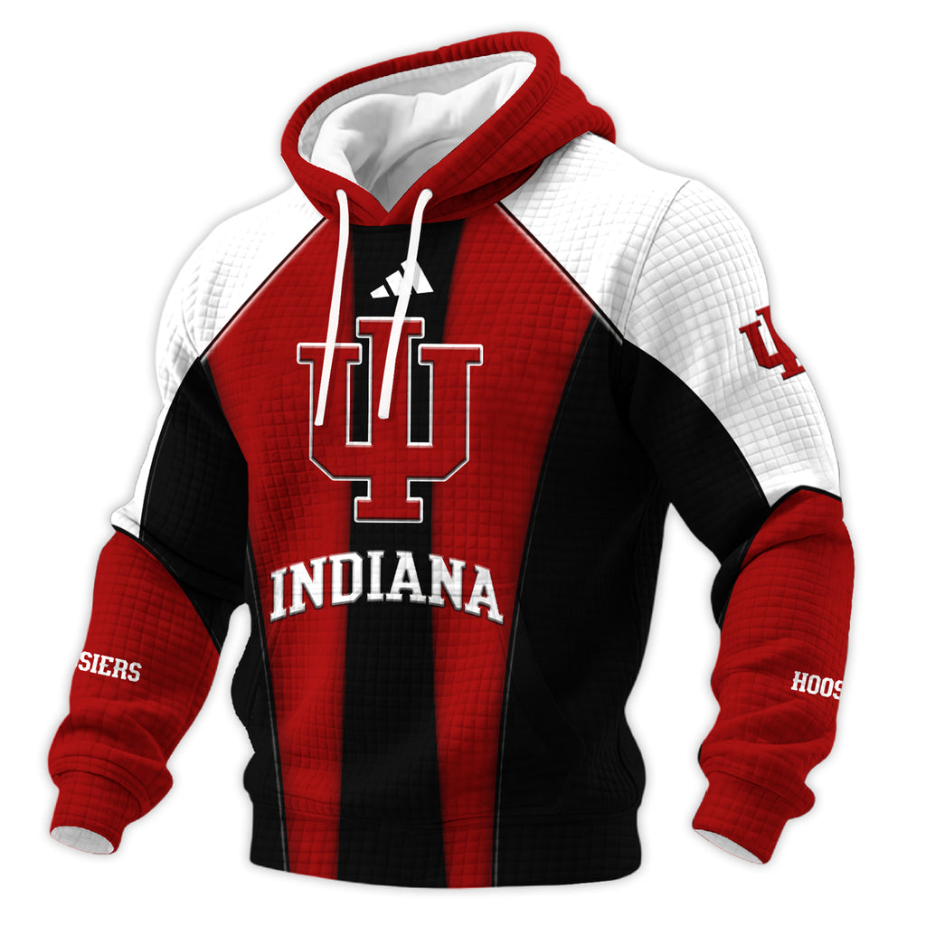 Indiana Retro Waffle Hoodie Limited Edition NCVD12012603