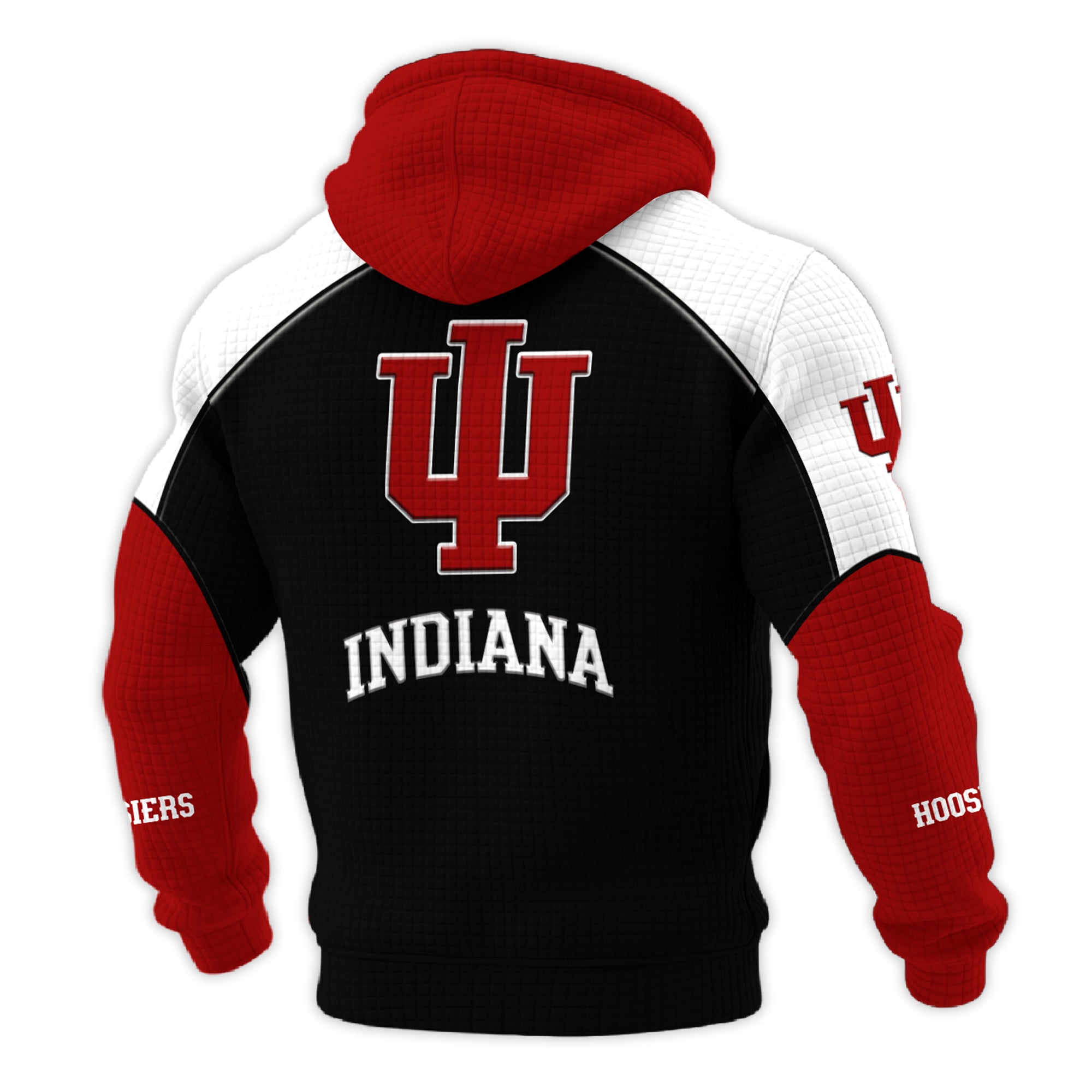 Indiana Retro Waffle Hoodie Limited Edition NCVD12012603